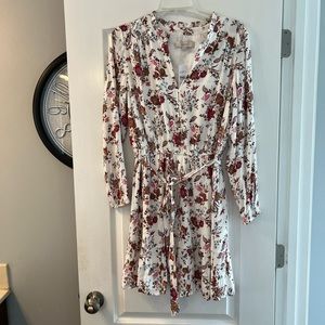 NWT Loft floral dress for party, wedding, dinner, special occasion. Size M